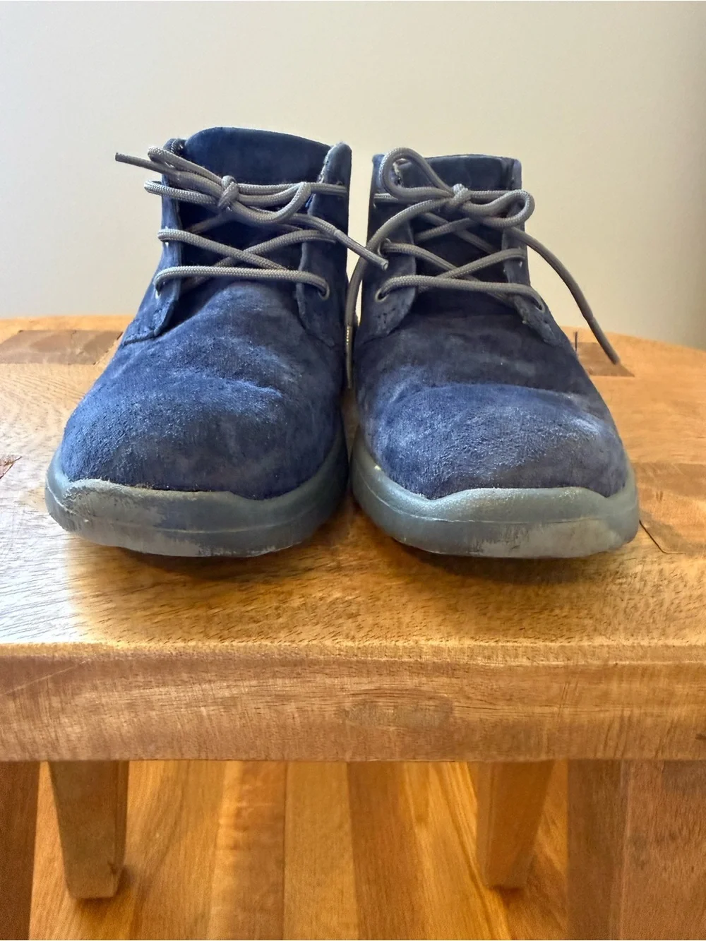 UGG Kid’s Blue Suede Boots
